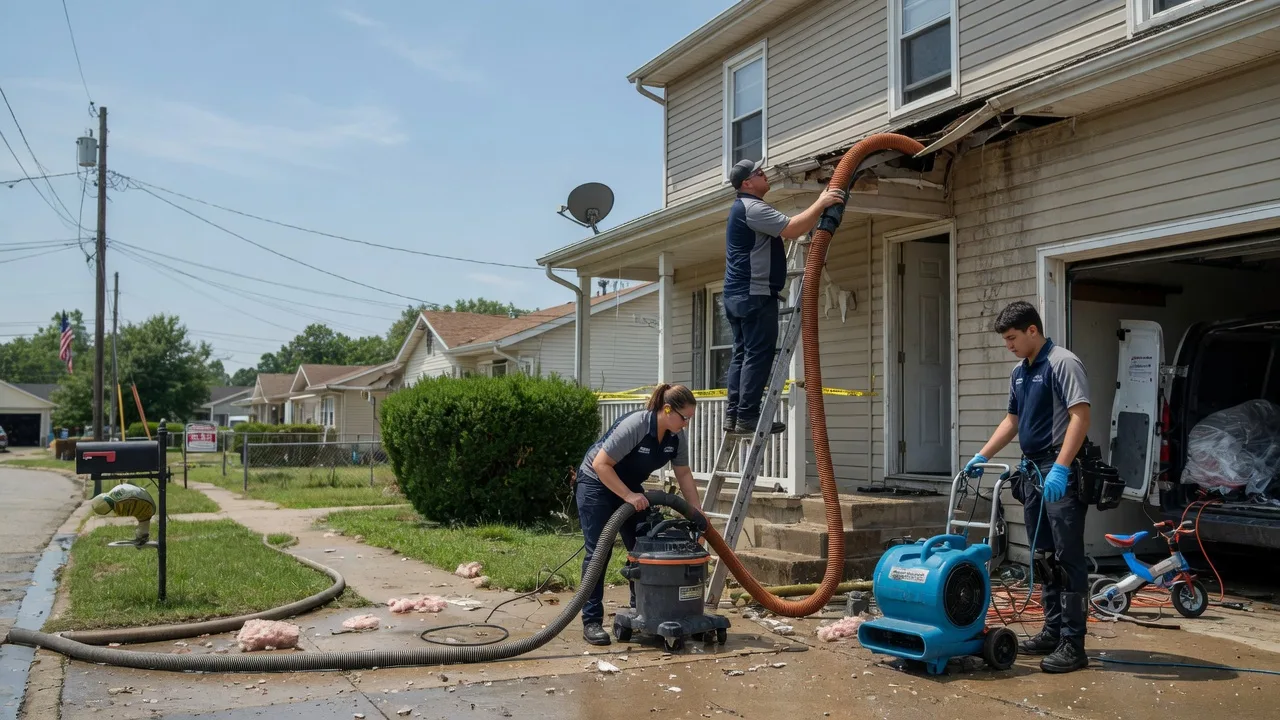 Water Damage Restoration in Bennington, IN near me